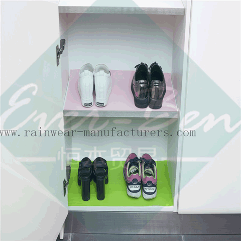 Plastic shoe cupboard mats